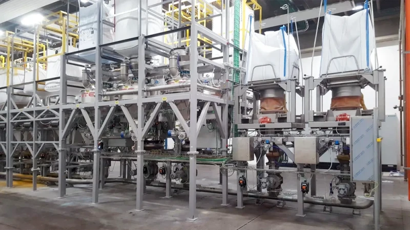 Stacje rozładunku big-bag